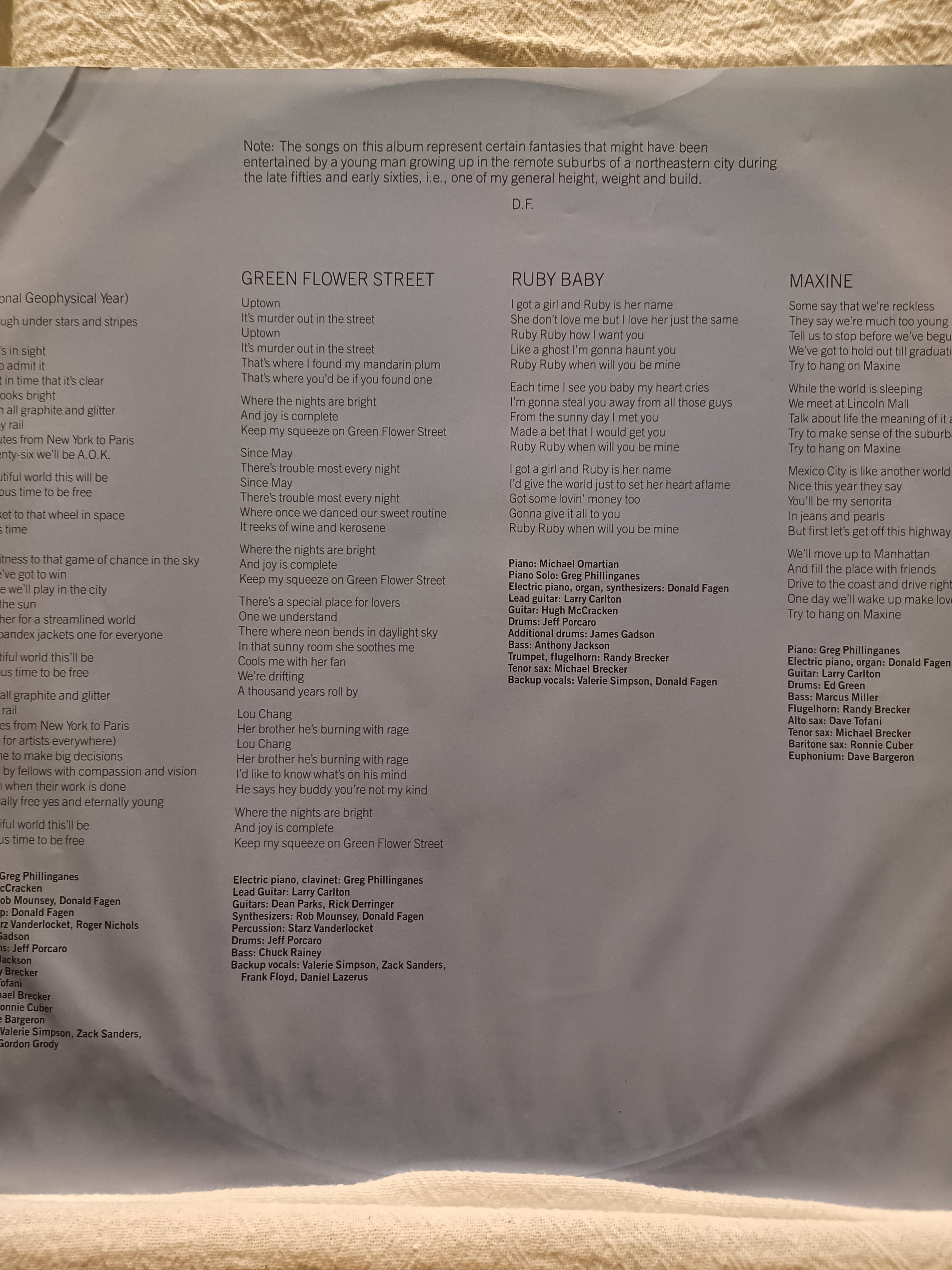 Donald Fagen – The Nightfly (Vinyl)