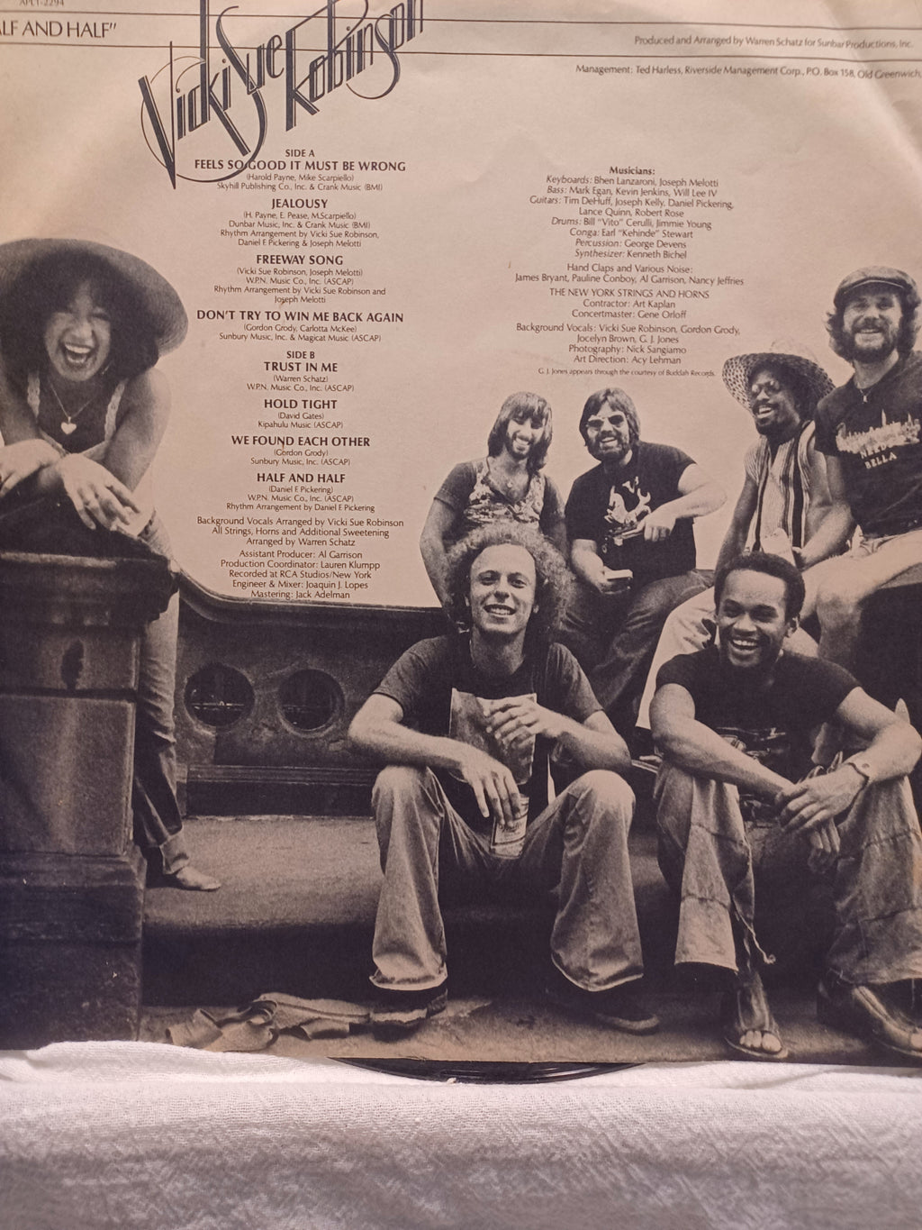 VINTAGE VINYL Vicki Sue Robinson – Half and Half