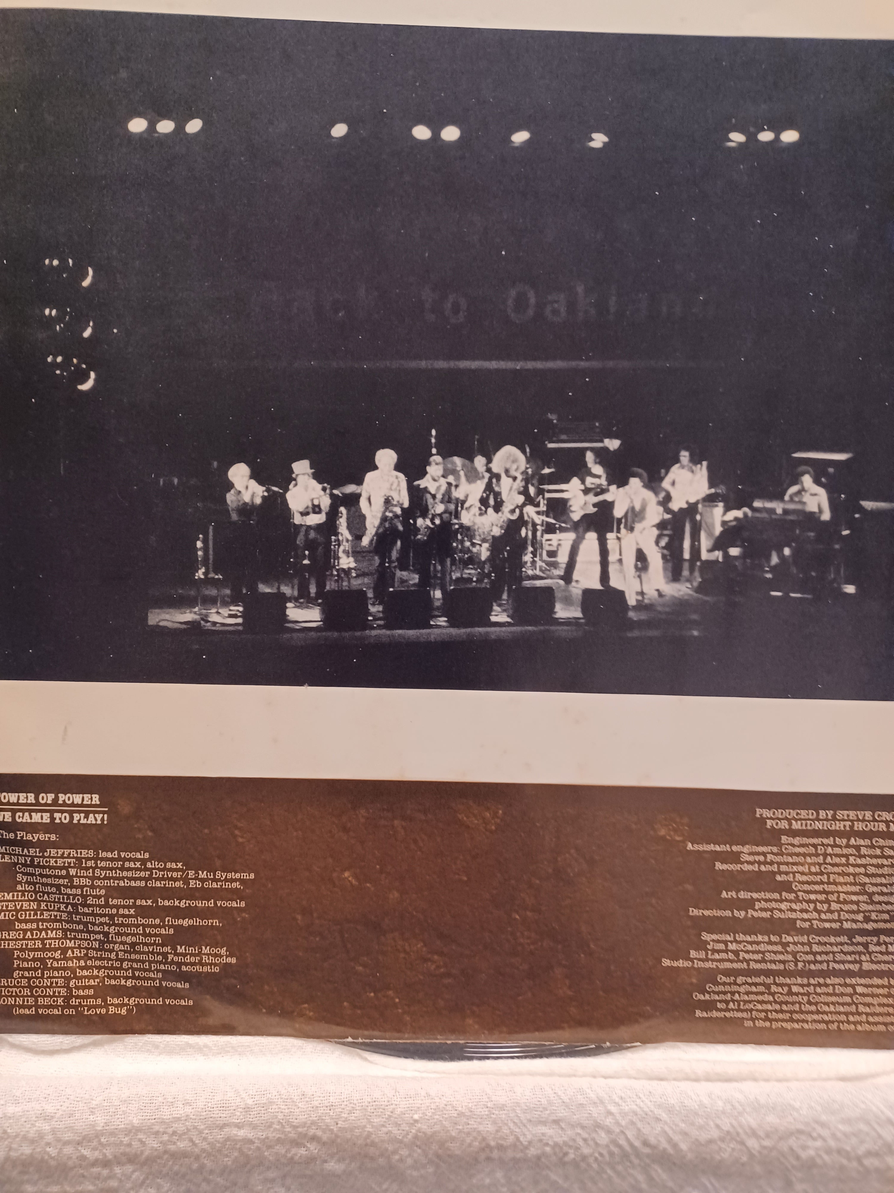 VINTAGE VINYL Tower of Power – We Came to Play