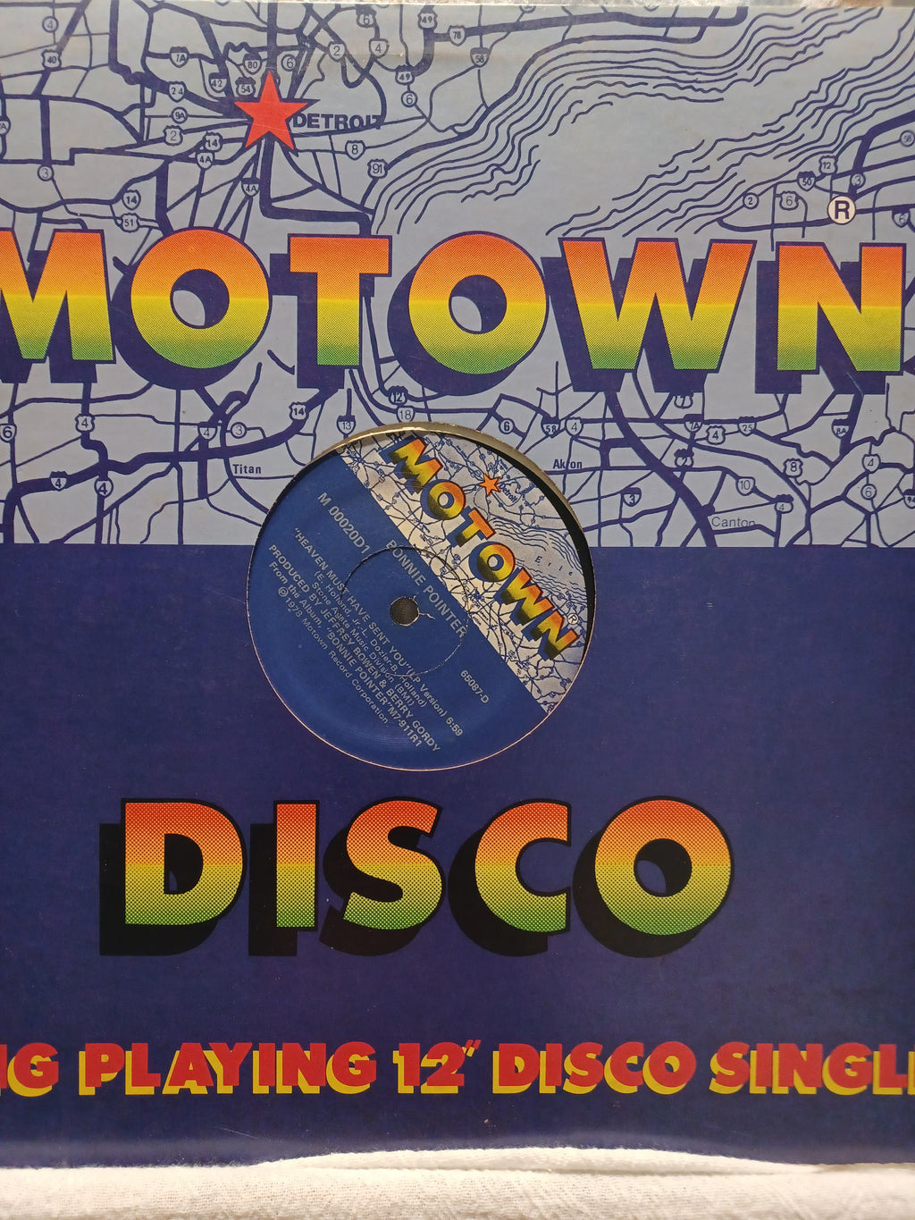 VINTAGE VINYL Bonnie Pointer – Heaven Must Have Sent You (12" Version)