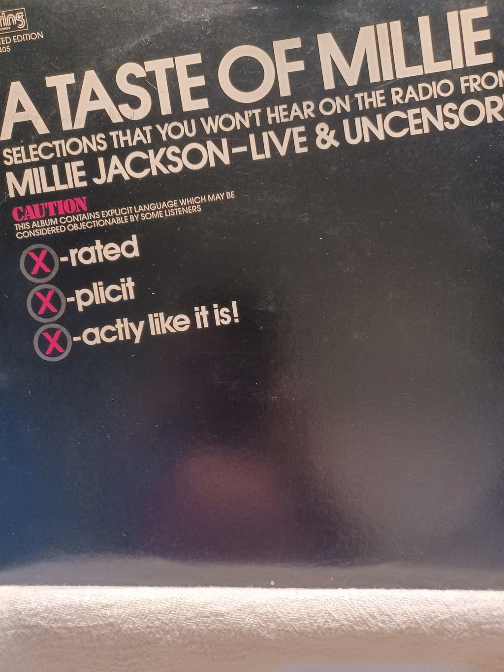 VINTAGE VINYL Millie Jackson – A Taste of Millie Jackson