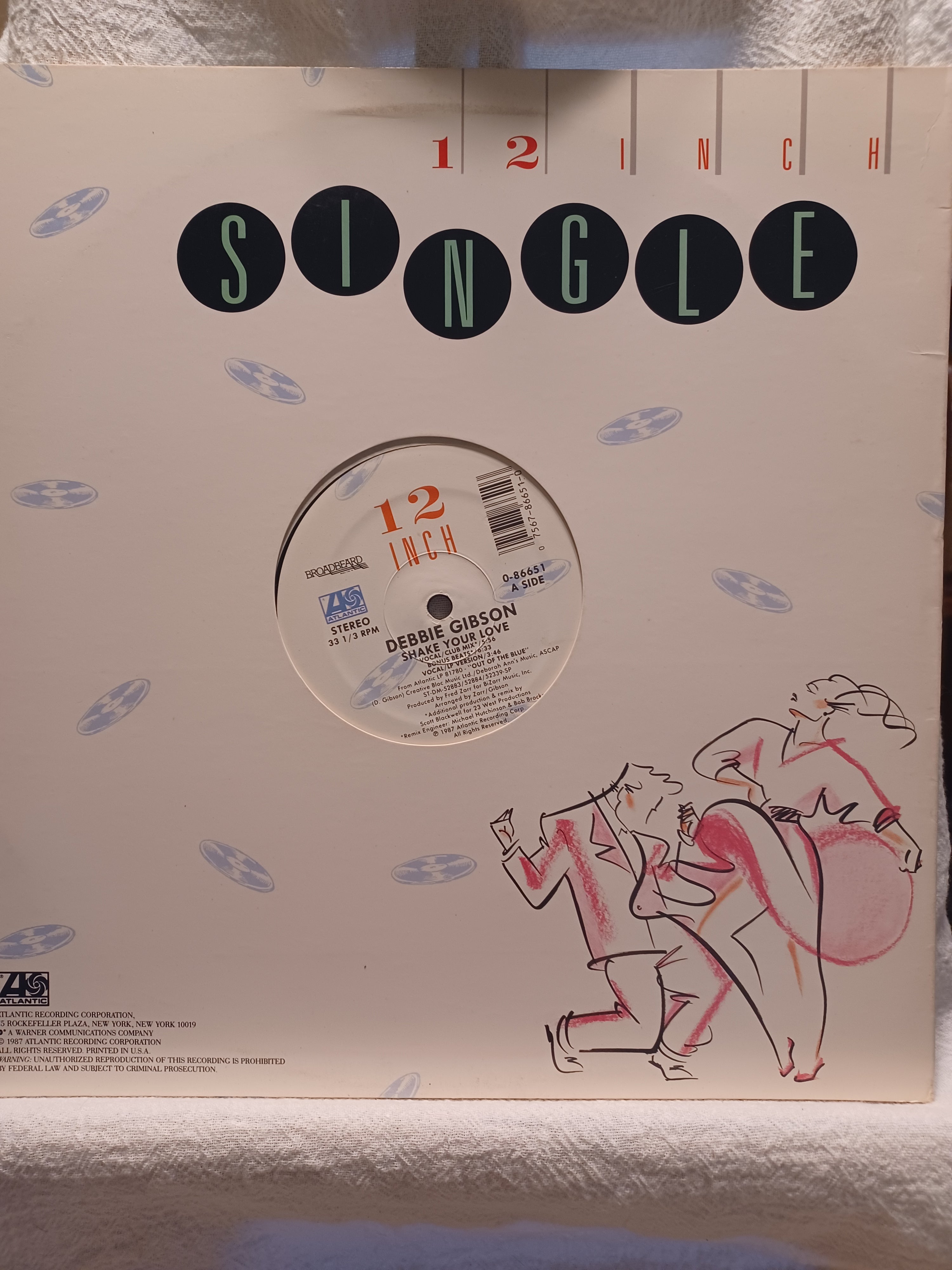 VINTAGE VINYL Debbie Gibson – Shake Your Love
