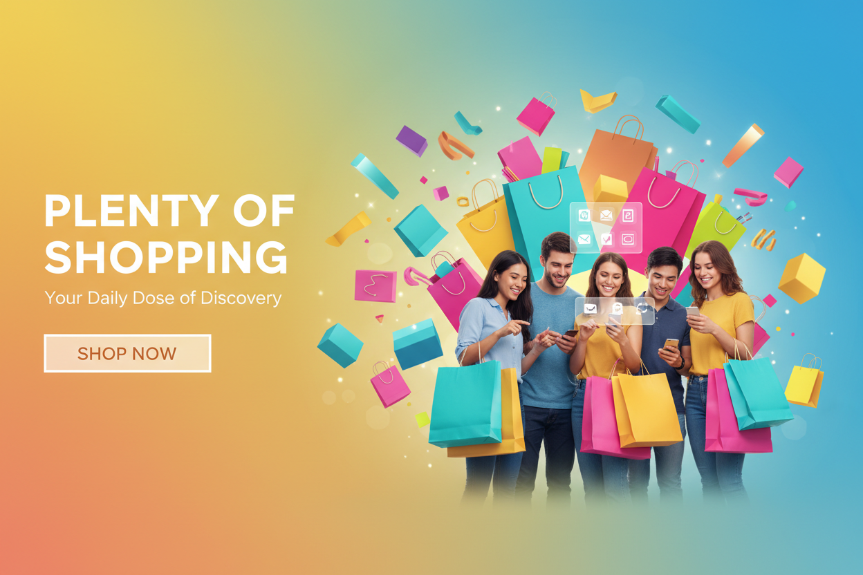 Hero banner for Plenty of Shopping