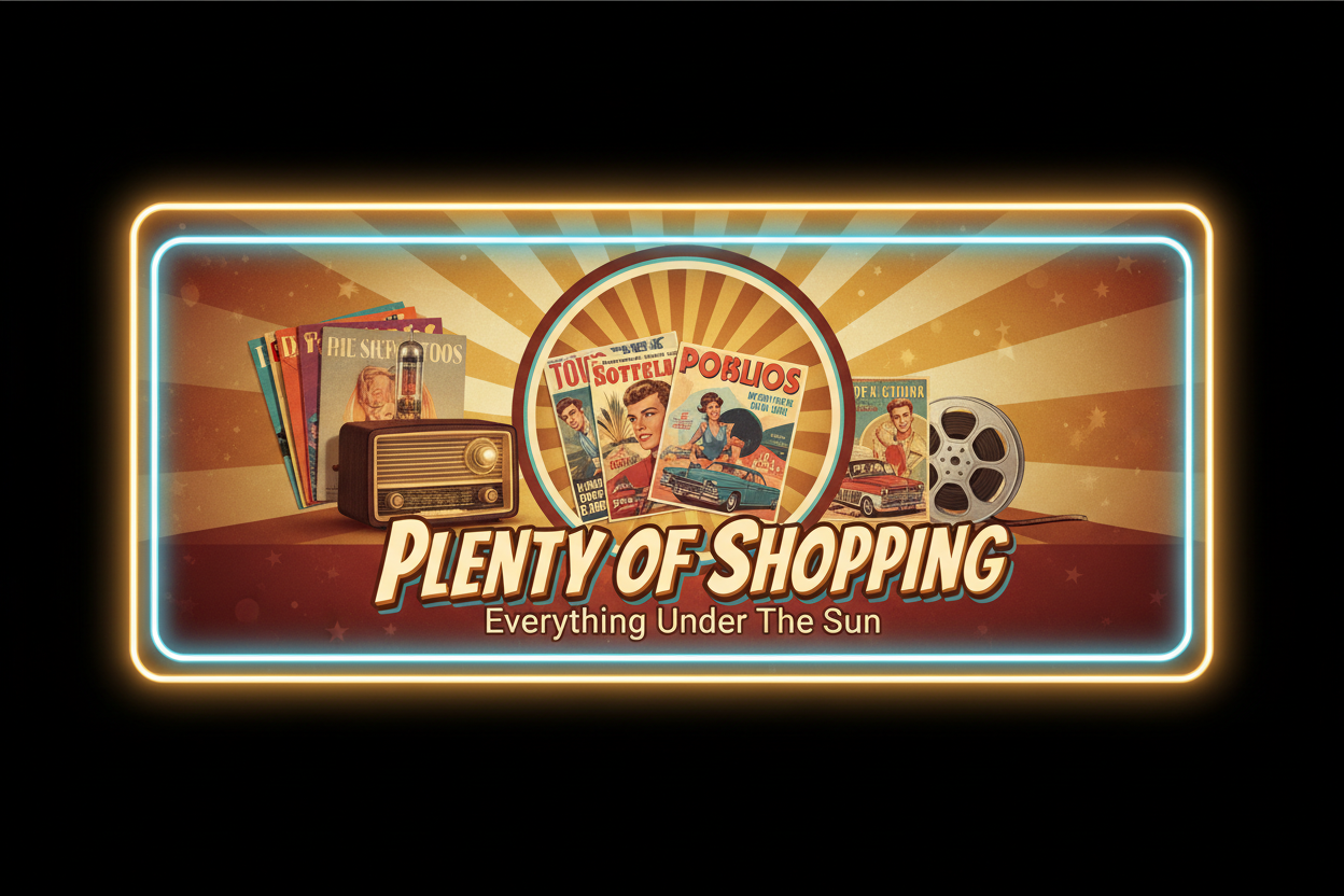 Plenty of Shopping Banner - Everything Under The Sun